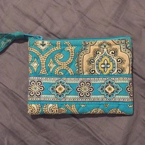 Like New Vera Bradley Coin Purse in Totally Turq
